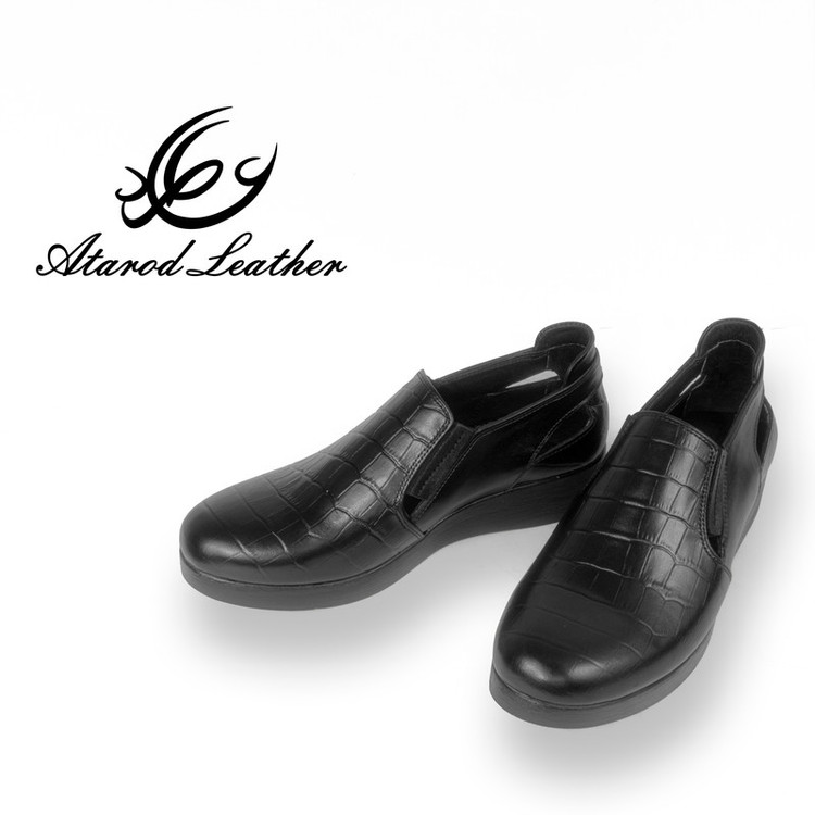 کفش طبی زنانه چرم عطارد مدل چرم طبیعی کد SH232