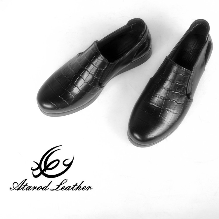 کفش طبی زنانه چرم عطارد مدل چرم طبیعی کد SH232