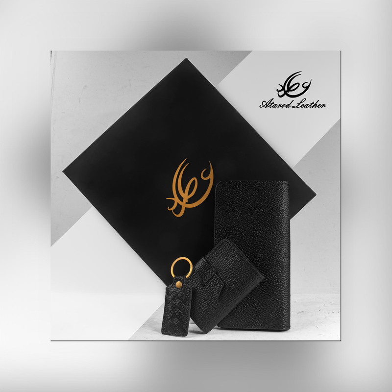 ست هدیه چرم عطارد مدل A27