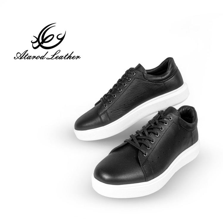 کفش روزمره مردانه چرم عطارد مدل چرم طبیعی کد SH229