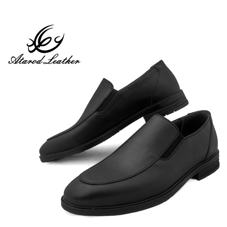 کفش مردانه چرم عطارد مدل چرم طبیعی کد SH277