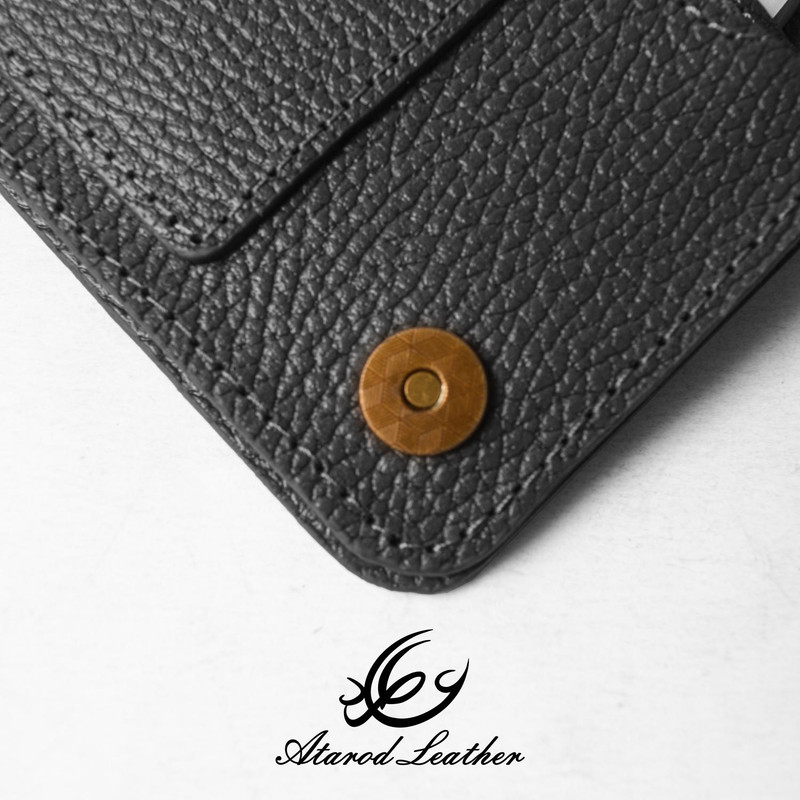 کیف پول کتی چرم عطارد مدل چرم طبیعی کد K62