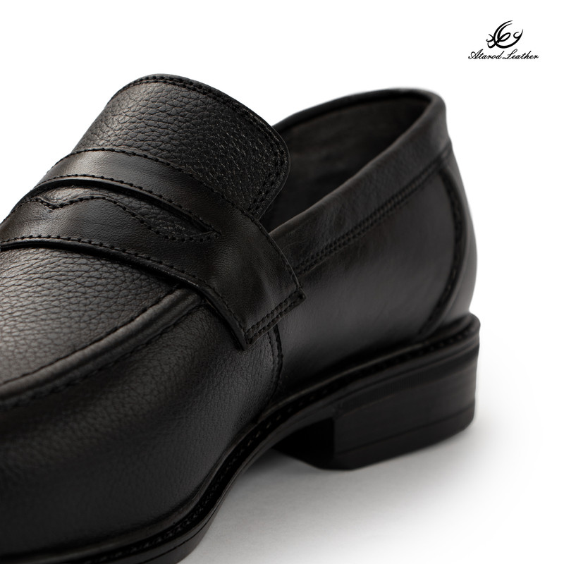 کفش رسمی مردانه چرم عطارد مدل چرم طبیعی کد SH365