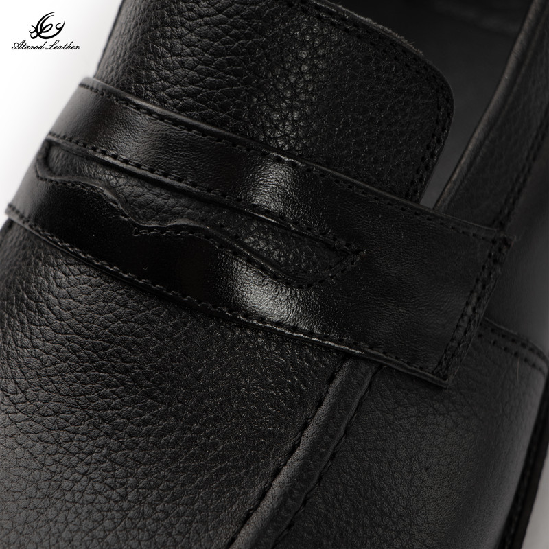 کفش رسمی مردانه چرم عطارد مدل چرم طبیعی کد SH365