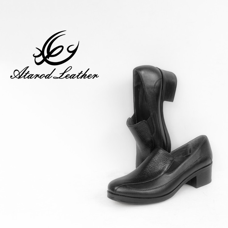 کفش زنانه چرم عطارد مدل چرم طبیعی کد SH226