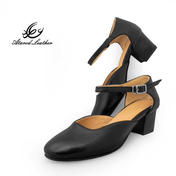 کفش زنانه چرم عطارد مدل چرم طبیعی کد SH306