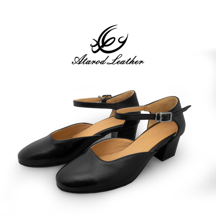 کفش زنانه چرم عطارد مدل چرم طبیعی کد SH306