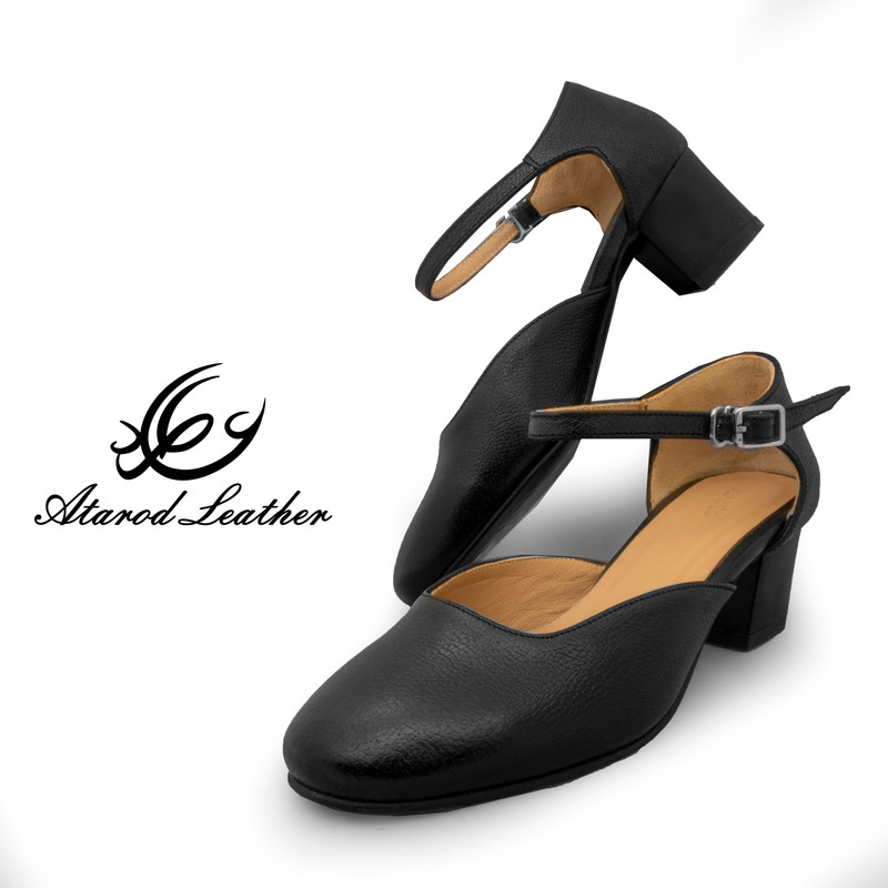 کفش زنانه چرم عطارد مدل چرم طبیعی کد SH306