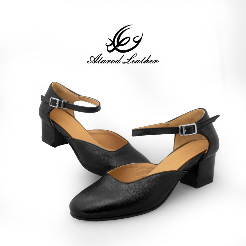 کفش زنانه چرم عطارد مدل چرم طبیعی کد SH306