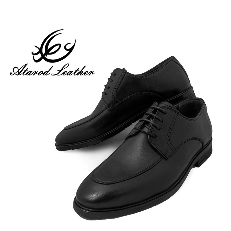 کفش مردانه چرم عطارد مدل چرم طبیعی کد SH287