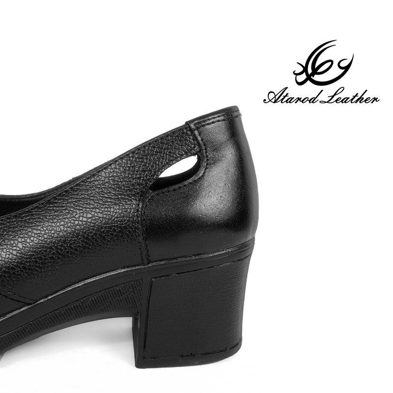 کفش زنانه چرم عطارد مدل چرم طبیعی کد SH230