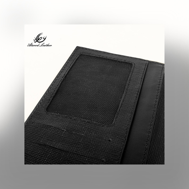 کیف پول چرم عطارد مدل چرم طبیعی کد K40