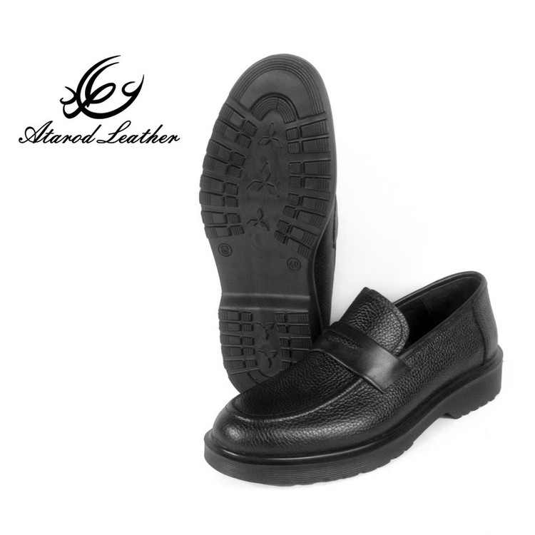 کفش مردانه چرم عطارد مدل چرم طبیعی کد SH190