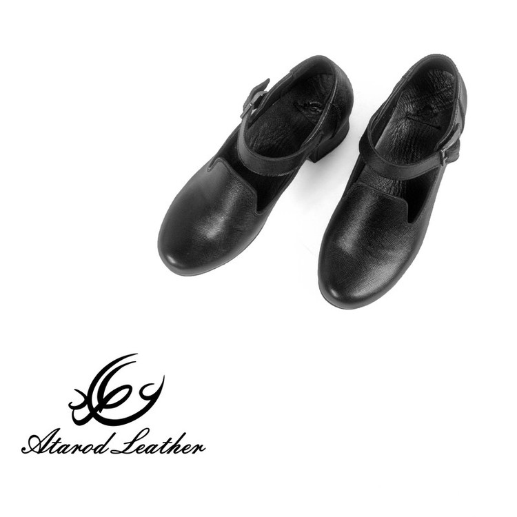 کفش زنانه چرم عطارد مدل چرم طبیعی کد SH260