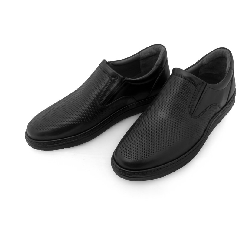 کفش طبی مردانه چرم عطارد مدل چرم طبیعی کد SH302