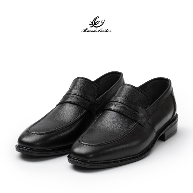 کفش رسمی مردانه چرم عطارد مدل چرم طبیعی کد SH348