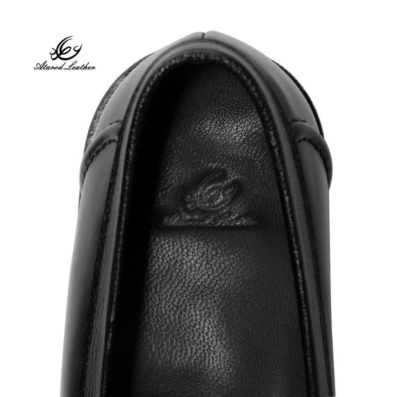 کفش رسمی مردانه چرم عطارد مدل چرم طبیعی کد SH348