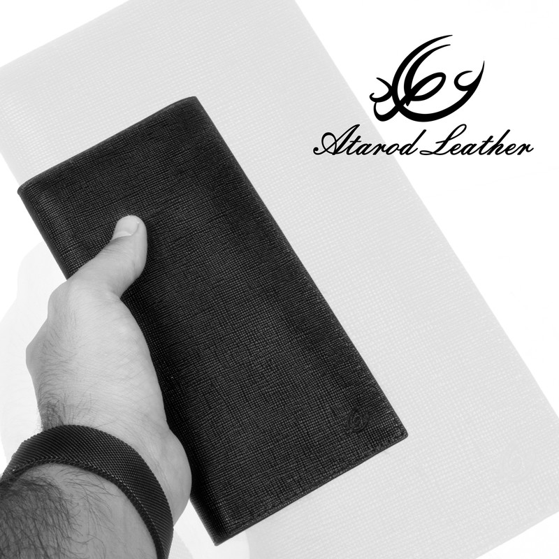 ست هدیه مردانه چرم عطارد مدل چرم طبیعی کد A86