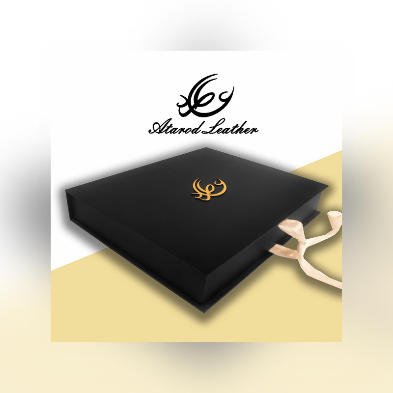 ست هدیه مردانه چرم عطارد مدل چرم طبیعی کد A41