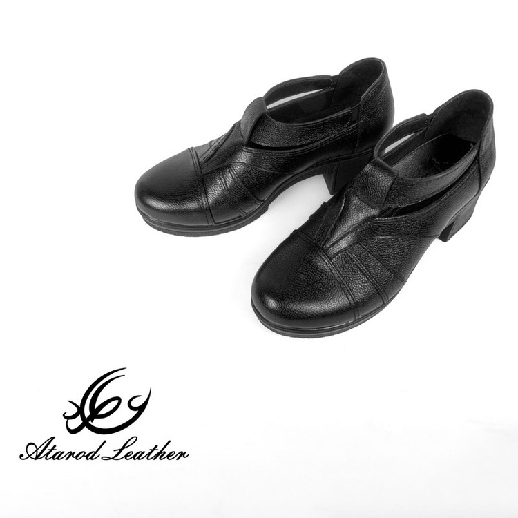 کفش زنانه چرم عطارد مدل چرم طبیعی کد SH251