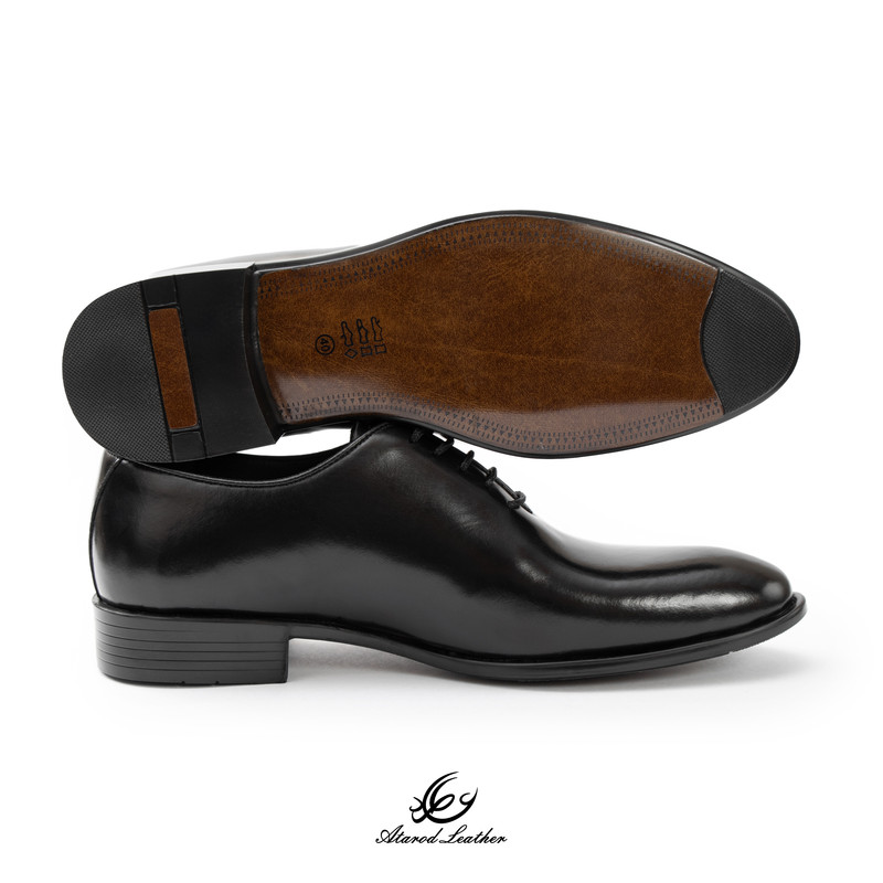 کفش رسمی مردانه چرم عطارد مدل چرم طبیعی کد SH369