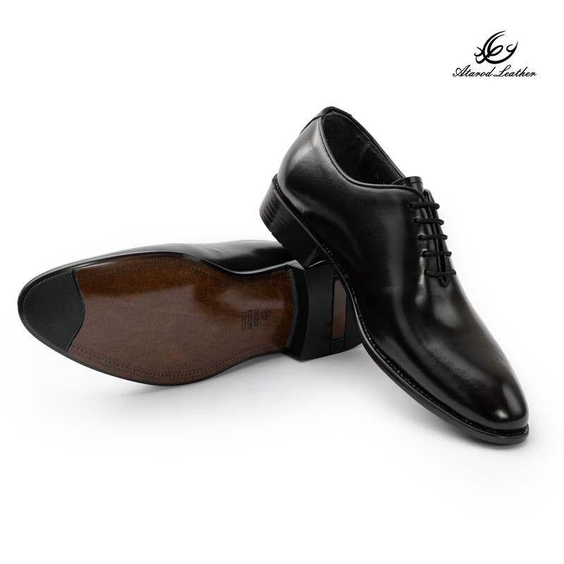 کفش رسمی مردانه چرم عطارد مدل چرم طبیعی کد SH369