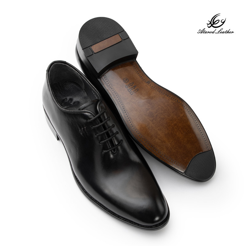 کفش رسمی مردانه چرم عطارد مدل چرم طبیعی کد SH369