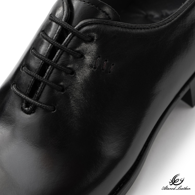 کفش رسمی مردانه چرم عطارد مدل چرم طبیعی کد SH369