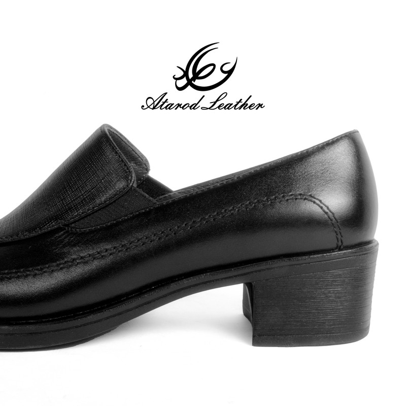 کفش زنانه چرم عطارد مدل چرم طبیعی کد SH176