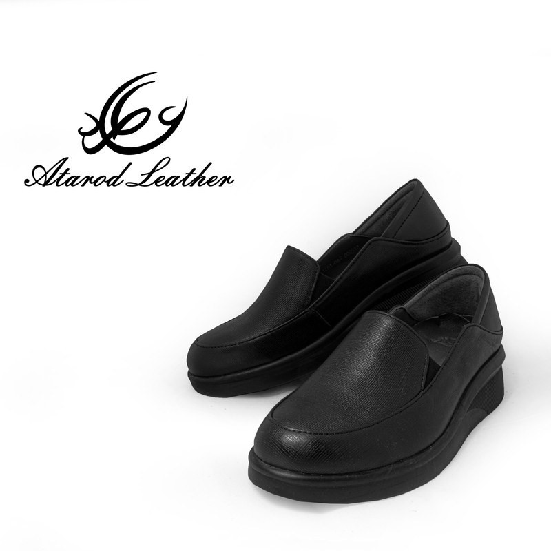 کفش روزمره زنانه چرم عطارد مدل چرم طبیعی کد SH283