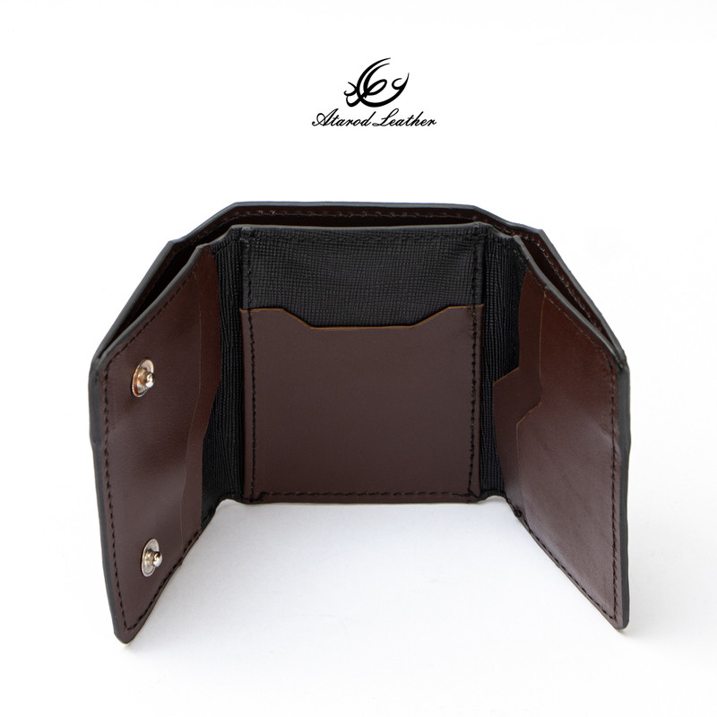 کیف پول چرم عطارد مدل چرم طبیعی کد K71