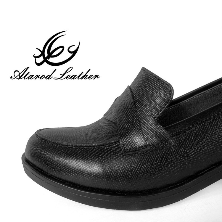 کفش زنانه چرم عطارد مدل چرم طبیعی کد SH209
