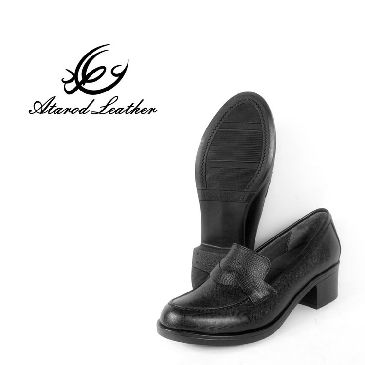 کفش زنانه چرم عطارد مدل چرم طبیعی کد SH209