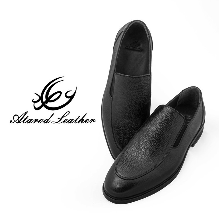 کفش مردانه چرم عطارد مدل چرم طبیعی کد SH276