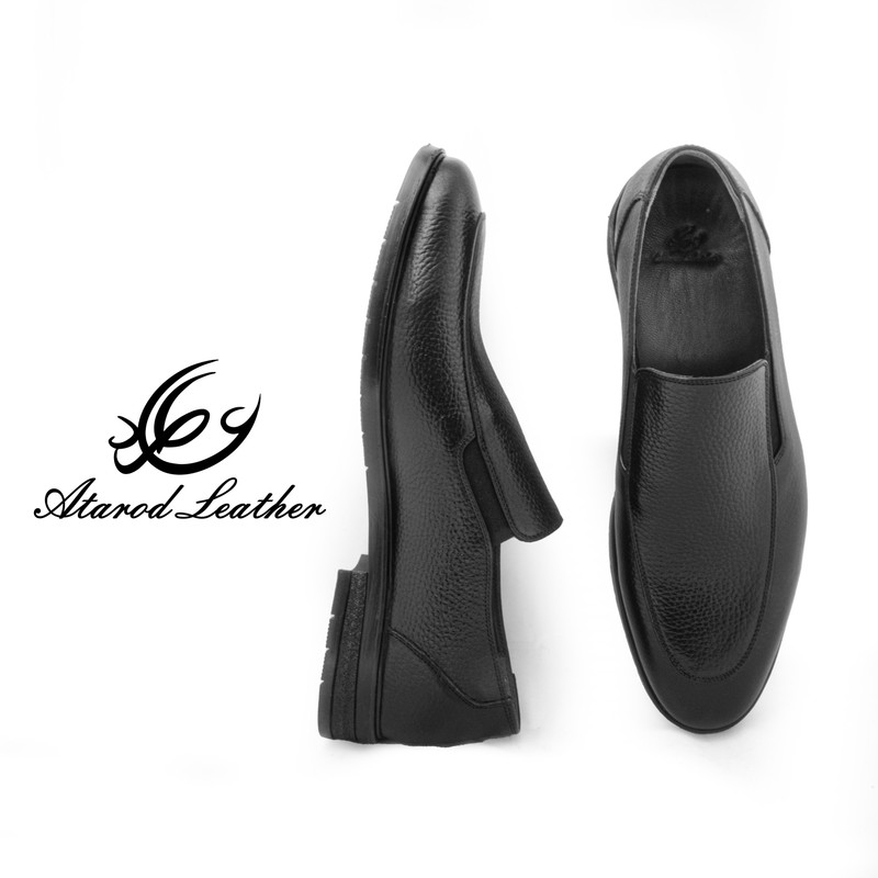 کفش مردانه چرم عطارد مدل چرم طبیعی کد SH276