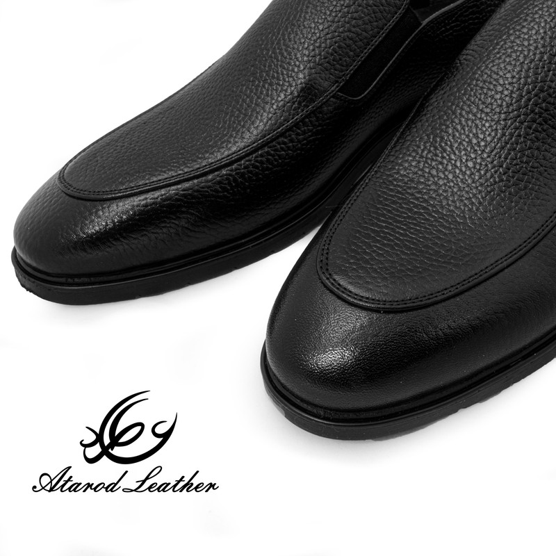 کفش مردانه چرم عطارد مدل چرم طبیعی کد SH276