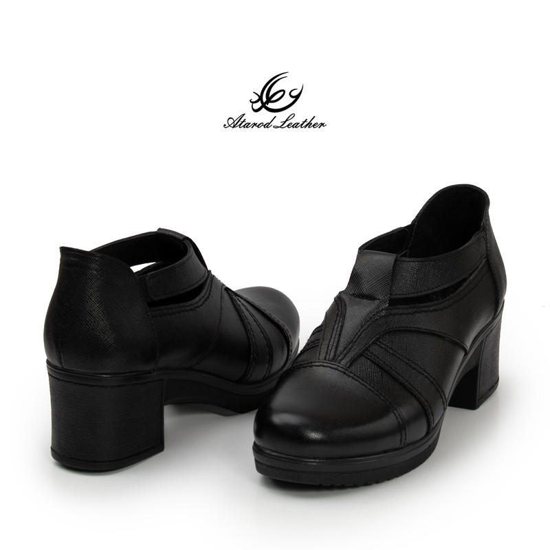کفش زنانه چرم عطارد مدل چرم طبیعی کد SH257