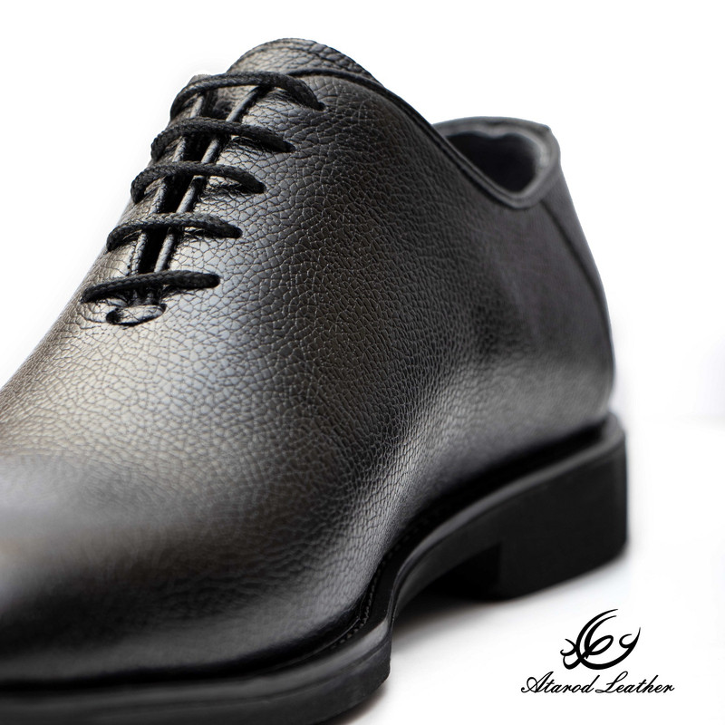 کفش رسمی مردانه چرم عطارد مدل چرم طبیعی کد SH326