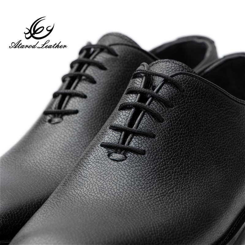 کفش رسمی مردانه چرم عطارد مدل چرم طبیعی کد SH326