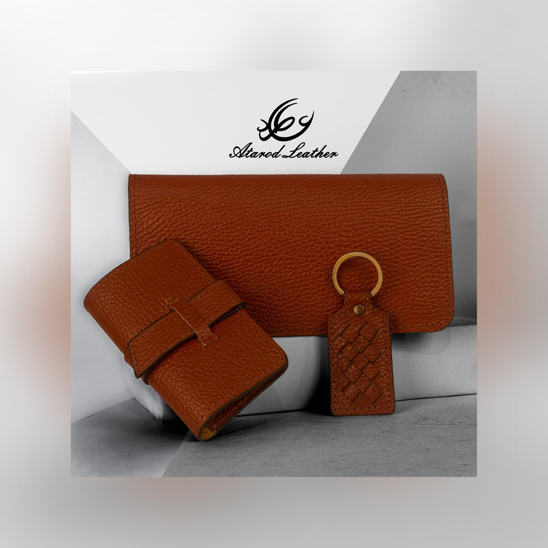 ست هدیه چرم عطارد مدل A32