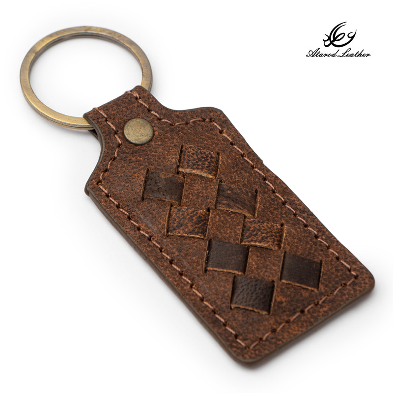 جاکلیدی دستی چرمی چرم عطارد کد C26 بسته 9 عددی
