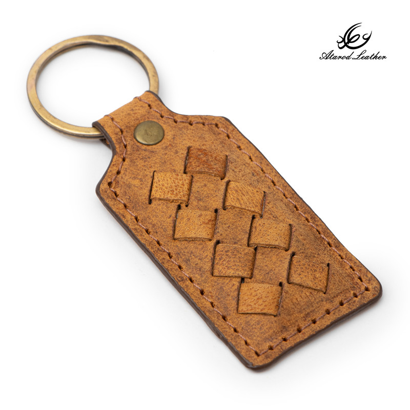 جاکلیدی دستی چرمی چرم عطارد کد C26 بسته 9 عددی