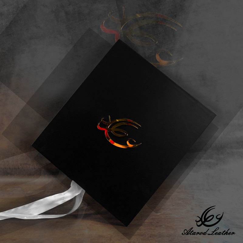 ست هدیه مردانه چرم عطارد مدل چرم طبیعی کد A50