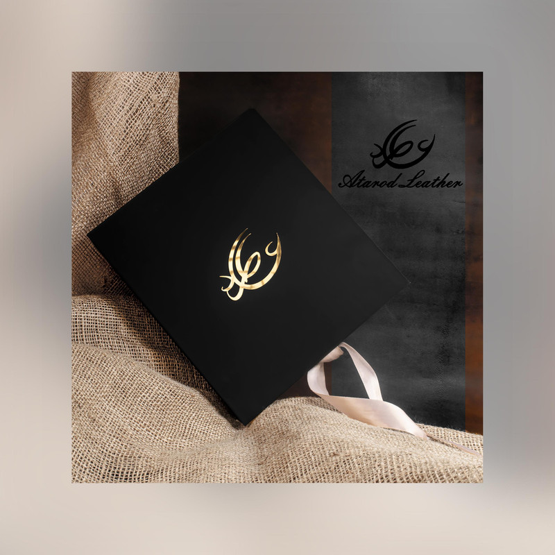 ست هدیه مردانه چرم عطارد مدل چرم طبیعی کد A50