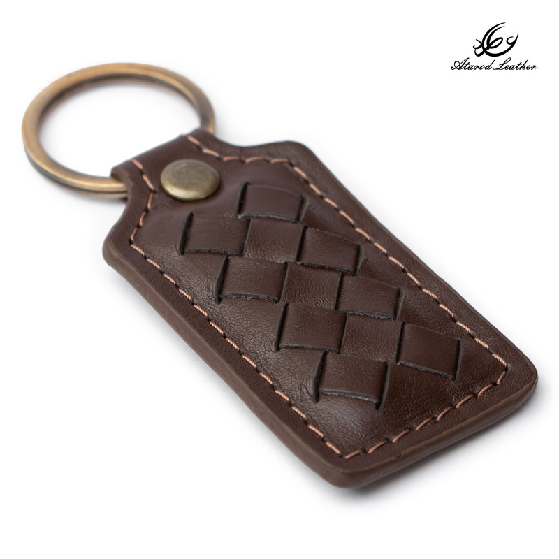 جاکلیدی دستی چرمی چرم عطارد کد C24 بسته 3 عددی