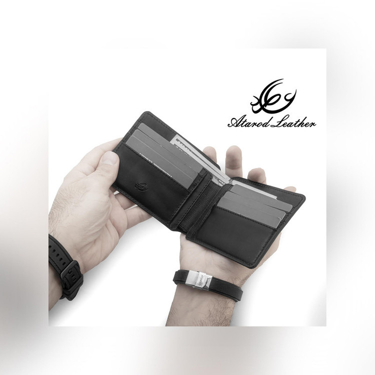 ست هدیه مردانه چرم عطارد مدل چرم طبیعی کد A118