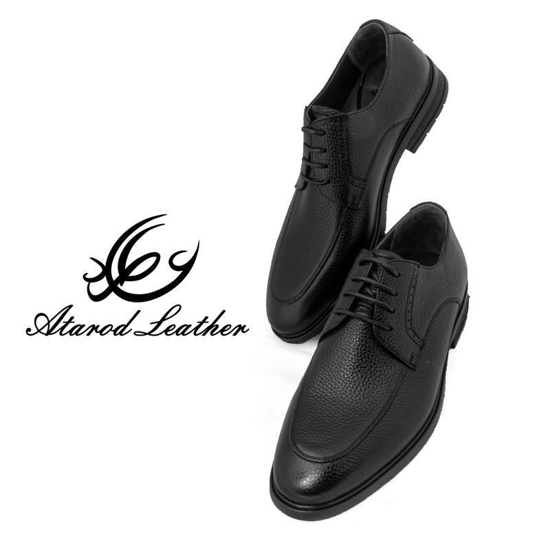 کفش مردانه چرم عطارد مدل چرم طبیعی کد SH288