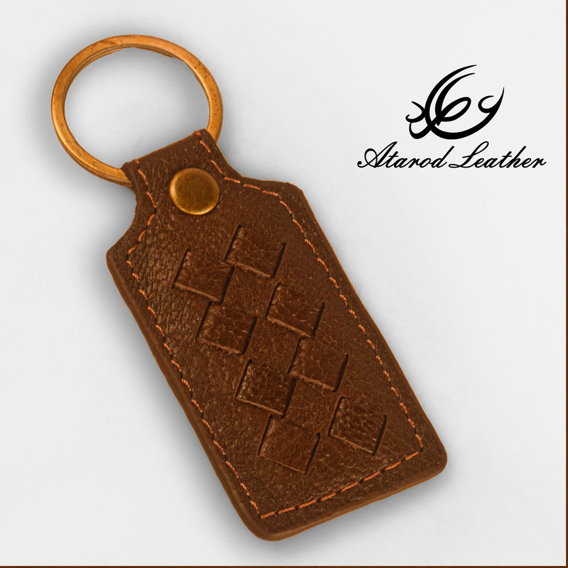 جاکلیدی دستی چرمی چرم عطارد کد C19 مجموعه 3 عددی