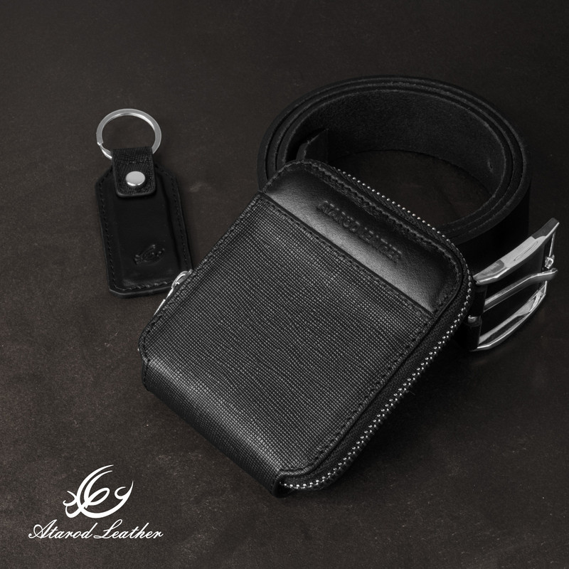 ست هدیه چرم عطارد مدل چرم طبیعی کد A70