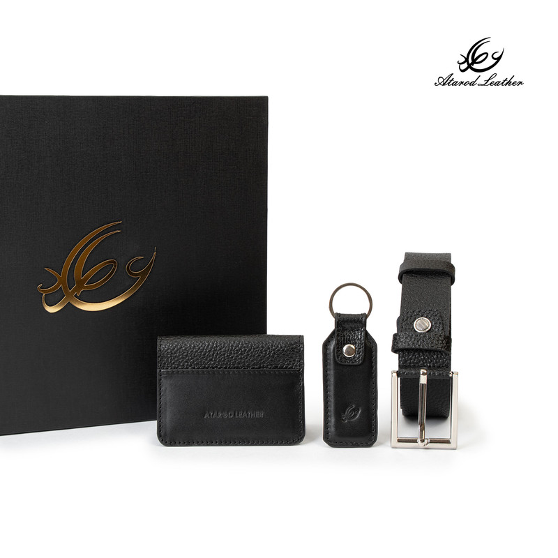 ست هدیه چرم عطارد مدل A144